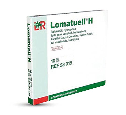 Lomatuell H Salbentüll 5x5cm von Lohmann & Rauscher