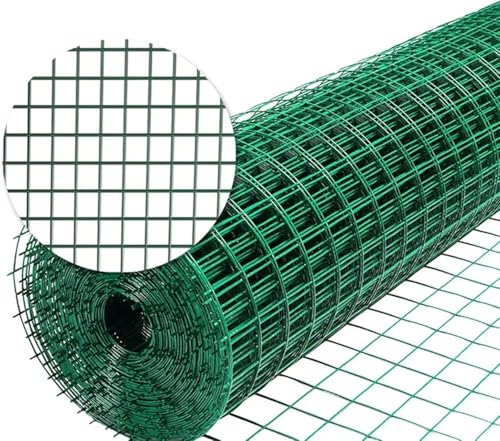 LoiYtrd Heckenschutz Zäune Maschendrahtzäune, Gartenmaschendrahtzäune, Wiederverwendbare Geflügelmaschendraht-Schutzzäune, for dekorative Zäune verwendet. Gartenarbeit Zäune(2.4mm) von LoiYtrd