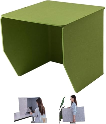 Trennwände für Arbeitsflächen 1 x Sichtschutz for den Schreibtisch, Aufnahmestudio, schalldichte Abdeckung for den Schreibtisch, geeignet for den Einsatz im Studio Trennwände für Essbereiche(Green,60X Trennwände für Arbeitsflächen 1 x Sichtschutz for den Schreibtisch, Aufnahmestudio, schalldichte Abdeckung for den Schreibtisch, geeignet for den Einsatz im Studio Trennwände für Essbereiche(Green,60X von LoiYtrd