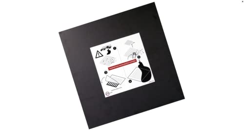 Loidhold Magnet Abdichtmatte - Sofortschutz befahrbar Gullyabdeckung | Kanalabdeckung | Schachtabdeckung (510 x 510 mm Gewicht 0,81 kg) von Loidhold Hochwasserschutz