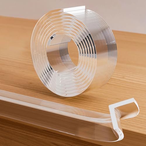 Loiion Kantenschutz Baby Klar 1m, Extra Stark Transparent Weich Tischkantenschutz, Selbstklebend Eckenschutz und Kantenschutz, Nano Spurloses Klebebänder, für Kühlschranks, Sinks, Glastisch Möbel Loiion Kantenschutz Baby Klar 1m, Extra Stark Transparent Weich Tischkantenschutz, Selbstklebend Eckenschutz und Kantenschutz, Nano Spurloses Klebebänder, für Kühlschranks, Sinks, Glastisch Möbel von Loiion