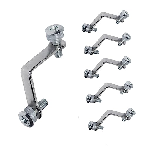 Lokatall Randlose Glas-Klemmhalterung, verstellbare Glasklemmen, Bildschirm-Trennwände, Balustraden-Glashalterungen für Vitrinen, Aquarien, Balustraden-Glas, Büro-Trennwände, 6 Stück Lokatall Randlose Glas-Klemmhalterung, verstellbare Glasklemmen, Bildschirm-Trennwände, Balustraden-Glashalterungen für Vitrinen, Aquarien, Balustraden-Glas, Büro-Trennwände, 6 Stück von Lokatall