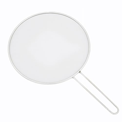 LokoBatii Spritzschutz aus Edelstahl - 20 cm Durchmesser Splatter Guard für Pfannen und Töpfe, fett,langlebig, einfach zu reinigen LokoBatii Spritzschutz aus Edelstahl - 20 cm Durchmesser Splatter Guard für Pfannen und Töpfe, fett,langlebig, einfach zu reinigen von LokoBatii