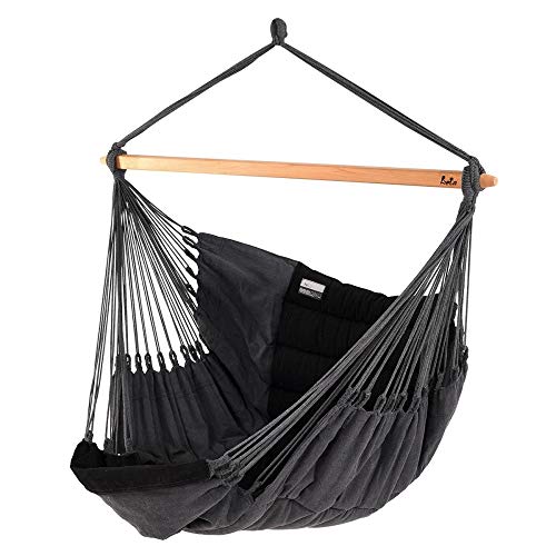 Lola Luxus Hängesessel Panorama Chair Deluxe Noire von Lola Hängematten