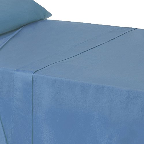Bettlaken für Bett 90, klassisches Blau, Baumwolle/Polyester, für Schlafzimmer Basic - LOLAhome von LOLAhome