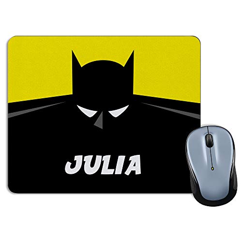 LolaPix Batman Mauspad personalisiert mit Name. Personalisierte Superhelden Geschenke. Verschiedene Modelle. 18x22cm. Rechteckig. Batman LolaPix Batman Mauspad personalisiert mit Name. Personalisierte Superhelden Geschenke. Verschiedene Modelle. 18x22cm. Rechteckig. Batman von LolaPix