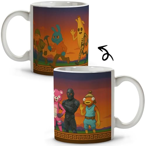 LolaPix Fortnite Becher. Fortnite Merch mit den jungs. Fortnite Geschenke für jungs accessoires. fornite Sachen. fortnitr Fanartikel. Tasse gamer. Gaming Zubehör MUG Ceramic 330 ml MULTIVARSE von LolaPix