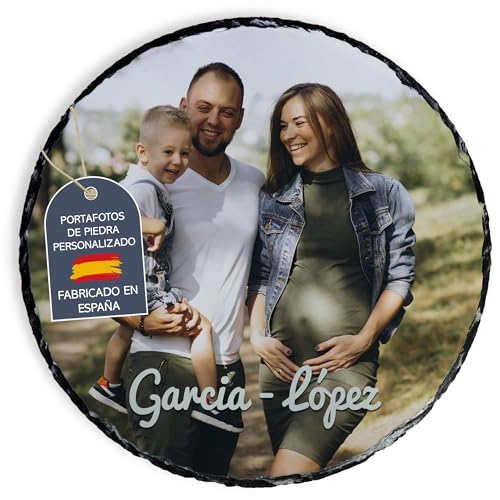 LolaPix Foto Schieferstein mit Foto, Bild oder Text. EIN einzigartiges, originelles Verschiedene Größen und Formen erhältlich. RUNDE Form 30x30cm LolaPix Foto Schieferstein mit Foto, Bild oder Text. EIN einzigartiges, originelles Verschiedene Größen und Formen erhältlich. RUNDE Form 30x30cm von LolaPix