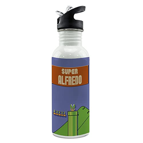 LolaPix Personalisierte Flasche. Personalisierte Geschenke für Gamer. Flasche aus rostfreiem Stahl. BPA-frei. Fassungsvermögen 600ml. Strohhalm Stop Flasche. MARIO LolaPix Personalisierte Flasche. Personalisierte Geschenke für Gamer. Flasche aus rostfreiem Stahl. BPA-frei. Fassungsvermögen 600ml. Strohhalm Stop Flasche. MARIO von LolaPix