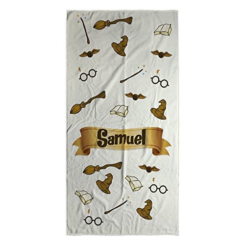 LolaPix Personalisiertes -Handtuch. Strandtuch mit Namen. Personalisiertes Strand Badetuch. Personalisierte Handtuch. Personalisierte Geschenke. Verschiedene Designs und Größen. Zauberer LolaPix Personalisiertes -Handtuch. Strandtuch mit Namen. Personalisiertes Strand Badetuch. Personalisierte Handtuch. Personalisierte Geschenke. Verschiedene Designs und Größen. Zauberer von LolaPix