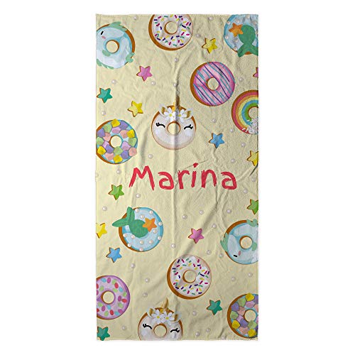 LolaPix Handtuch personalisiert. Personalisiert Strandtuch. Strand Badetuch mit Namen. Personalisierte Geschenke. Verschiedene Designs und Größen. Donuts LolaPix Handtuch personalisiert. Personalisiert Strandtuch. Strand Badetuch mit Namen. Personalisierte Geschenke. Verschiedene Designs und Größen. Donuts von LolaPix
