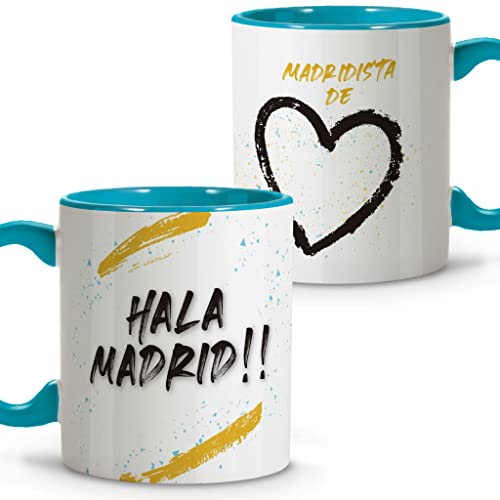 Madrid Tasse. Fussball Tasse. Kaffeebecher. Keramikbecher 330ml. Originelle Tassen zum Verschenken. Verschiedene Ausführungen. von LolaPix