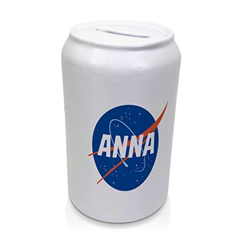 Personalisierte Spardose mit Namen. Personalisierte Geschenke. Geschenke für Fans. Hochwertige Keramik. Unterer Deckel. Spardose aus Zinn. NASA Personalisierte Spardose mit Namen. Personalisierte Geschenke. Geschenke für Fans. Hochwertige Keramik. Unterer Deckel. Spardose aus Zinn. NASA von LolaPix