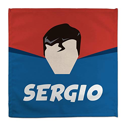 Servietten Geburtstag. Servietten Kinder. Stoffserviette personalisierte. 50% Baumwolle. Benutzerdefinierte Geschenke.Verschiedene Designs. Superman von LolaPix
