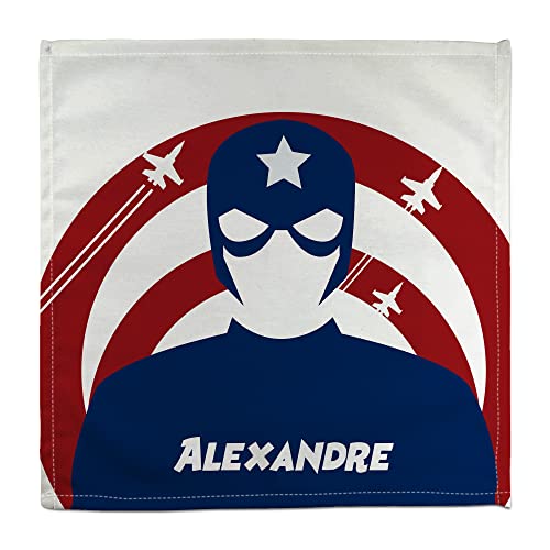 Servietten Spiderman. Servietten Kinder. Stoffserviette personalisierte 50% Baumwolle. Benutzerdefinierte Geschenke.Verschiedene Designs. KAPITÄN von LolaPix