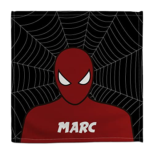 Servietten Spiderman. Servietten Kinder. Stoffserviette personalisierte. 50% Baumwolle. Benutzerdefinierte Geschenke.Verschiedene Designs. SPINNE von LolaPix