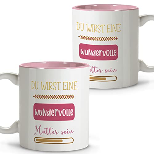 Tasse Du wirst Mutter. Mum Becher. Original Frühstücksbecher. Keramik Becher 330 ml. Geschenke mit Sprüchen. Muttertag. Tasse Du wirst Mutter. Mum Becher. Original Frühstücksbecher. Keramik Becher 330 ml. Geschenke mit Sprüchen. Muttertag. von LolaPix