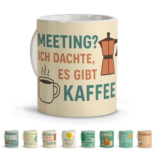 Tasse Mit Spruch. Lustige Tasse. Tassen Mit Sprüchen. Gute Laune. Tasse Lustig. Tasse Für Mama. Kleine Geschenke für Frauen. Motivationsgeschenke. Kaffeetasse Meeting? KOFFEE 330ml Tasse Mit Spruch. Lustige Tasse. Tassen Mit Sprüchen. Gute Laune. Tasse Lustig. Tasse Für Mama. Kleine Geschenke für Frauen. Motivationsgeschenke. Kaffeetasse Meeting? KOFFEE 330ml von LolaPix