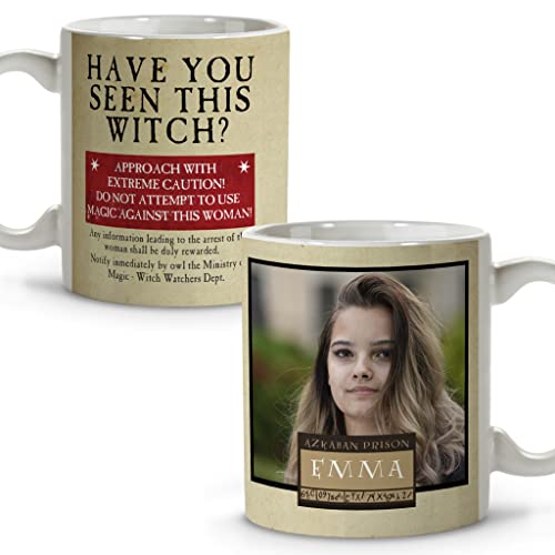 Zauberer Tasse. Coffee Mug. Tasse Personalisiert mit Namen. Zauberer Geschenkes. Keramik Verschiedene Innenausstattungen und Farben. Witch von LolaPix