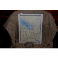 Platte 6 Von Navigation Charts Benzie Und Grand Traverse County, Michigan. Crystal Lake Betsie Fluss 1973 von LolasAntiques