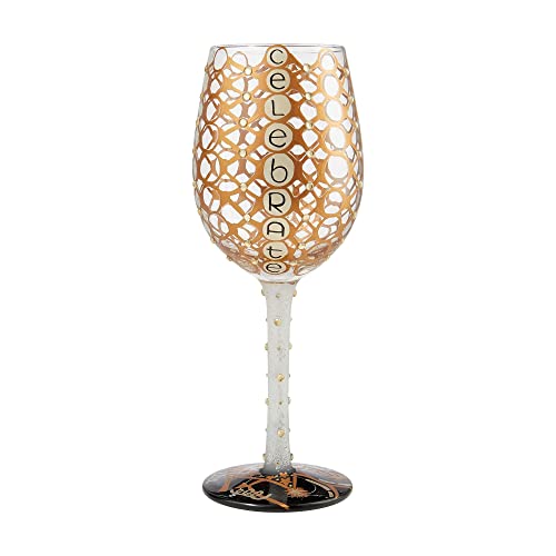 Lolita 6007476 Celebrate Wine Glass Weingläser von Enesco