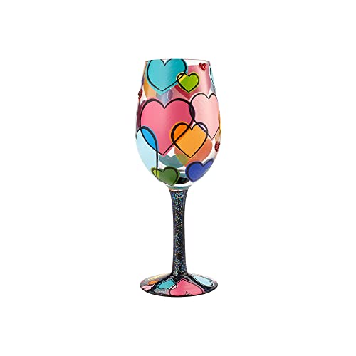 Lolita Love Is All Around Us Wine Glass von Enesco