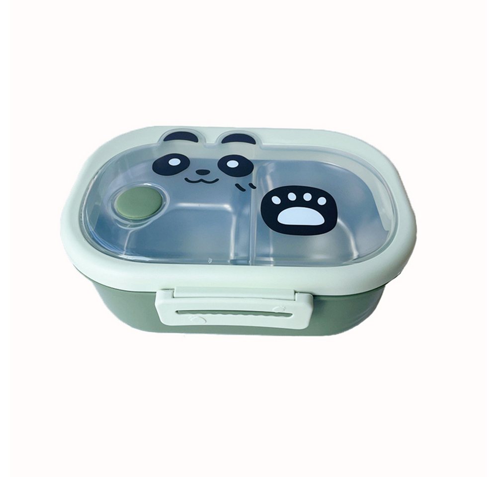 Lollanda Lunchbox Edelstahl Brotdose Kinder mit Fächern, Lunchbox mit Trennwand, BPA freie Bento Box von Lollanda