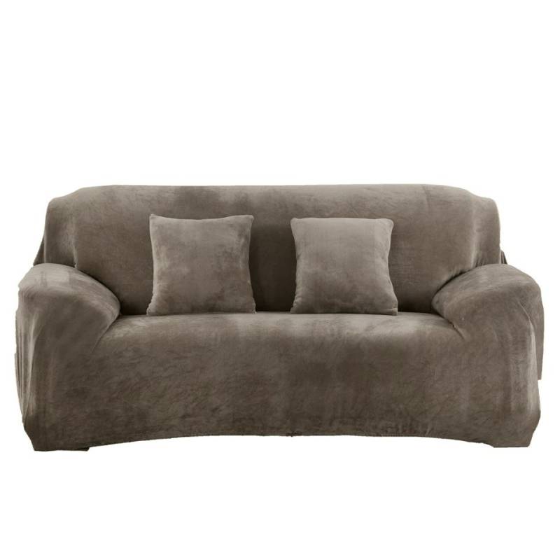Kaket Sofabezug Stretch-Sofabezug Dicke Samt Sofa Überwürfe Sofabezug, Sofahusse mit Armlehne für Wohnzimmer, Protector für Hunde Haustiere von Kaket