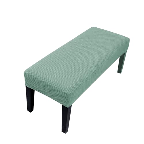 Lollanda Universal-Bezug für Esszimmer-Bank, Stretch Dining Bench Cover, Elastische Stretch Husse für Hotel, Bankett, Restaurant, Wohnzimmer, Schlafzimmer (Matcha) von Lollanda