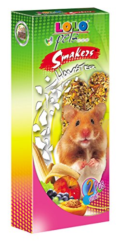 Lolo Pets Kräcker Obst für Hamster, 10er Pack (10 x 90 g) von Lolo Pets