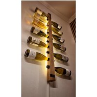 Handgefertigtes Wand-Weinregal Mit Led Beleuchtung Luminous Wine Mehr Als 10% Rabatt Im Onlineshop Handgefertigtes Wand-Weinregal Mit Led Beleuchtung Luminous Wine Mehr Als 10% Rabatt Im Onlineshop von LoloModernLiving