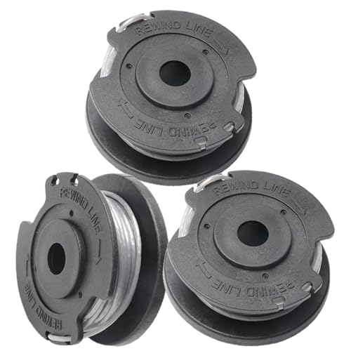 3 Stück Rasentrimmer Spule,Kompatibel mit Bosch Art 23 SL 26 SL,Rasentrimmer Ersatzspule Ersatzteile,bobine en nylon à automatique von Lolwwglm