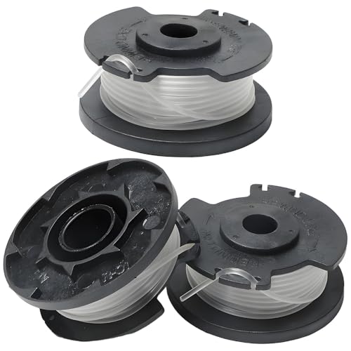 Kompatibel Mit Einhell Ge-CT 18/28 Li et Ge -CT 18/28 Li TC,Fadenspule Rasentrimmer Zubehör Spule,3 Spule,Ø 1,6 mm Länge 5m,langlebigem Polyamid-Nylonfaden von Lolwwglm