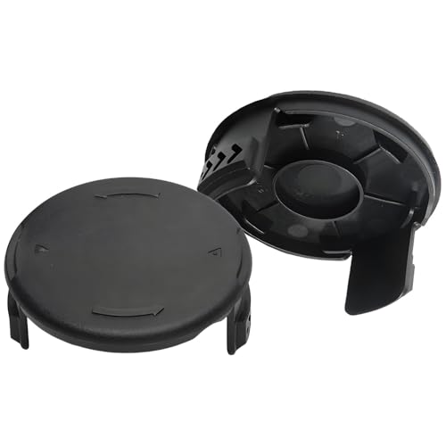 Kompatibel mit Bosch Art 23 SL 26 SL,2 Stück Spulendeckel(schwarz）Rasentrimmer Ersatzspule Kappe von Lolwwglm