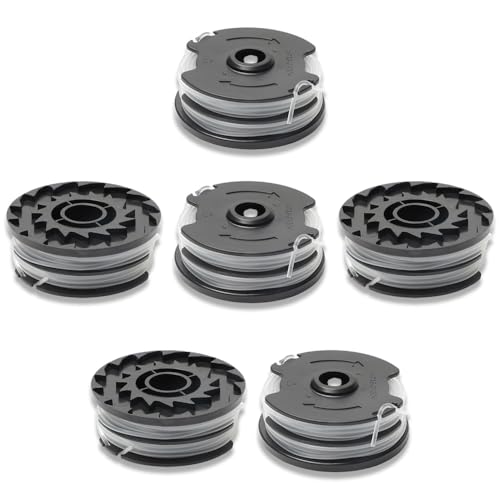 Lolwwglm Rasentrimmer Ersatzspule Ersatzteile，6 Trimmer Fadenspule，Kompatibel Mit Parkside 20-Li PRT 50 PRT 300 PRT 550,Ersatzspule Rasentrimmer Spule von Lolwwglm