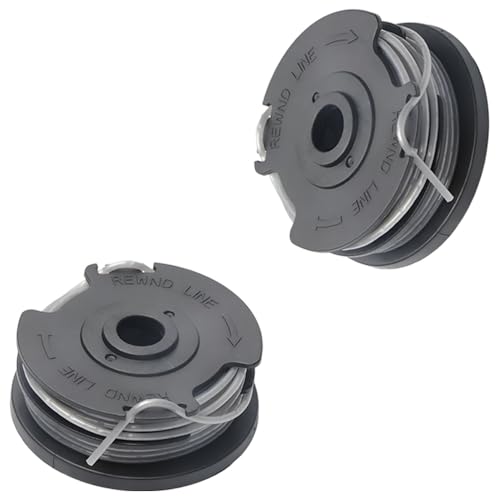 Spule Kompatibel mit Bosch ART 24, 27, 30 et ART 30-36,Rasentrimmer Ersatzspule Ersatzteile,6 meter,Ø 1,65 mm(2 Stück) von Lolwwglm