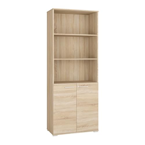 Lomadox Aktenregal Aktenschrank Büroschrank Regal mit Türen abschließbar Eiche Sonoma 79x203,2x40,3 cm Lomadox Aktenregal Aktenschrank Büroschrank Regal mit Türen abschließbar Eiche Sonoma 79x203,2x40,3 cm von Lomadox
