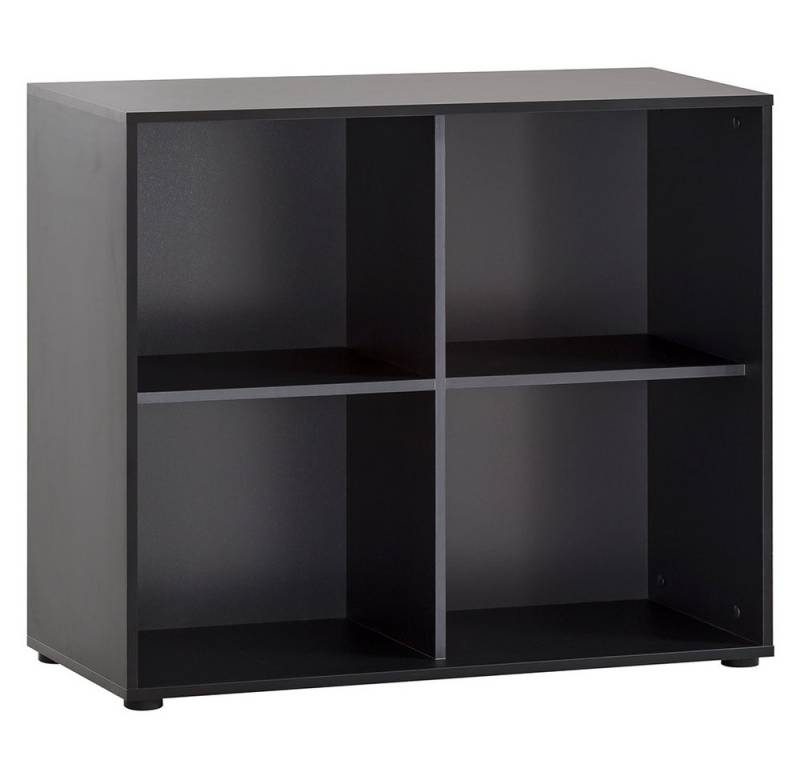 Lomadox Aktenregal HUNTSVILLE-80, Regal Büroregal Büroschrank Regalsystem modern in schwarz von Lomadox