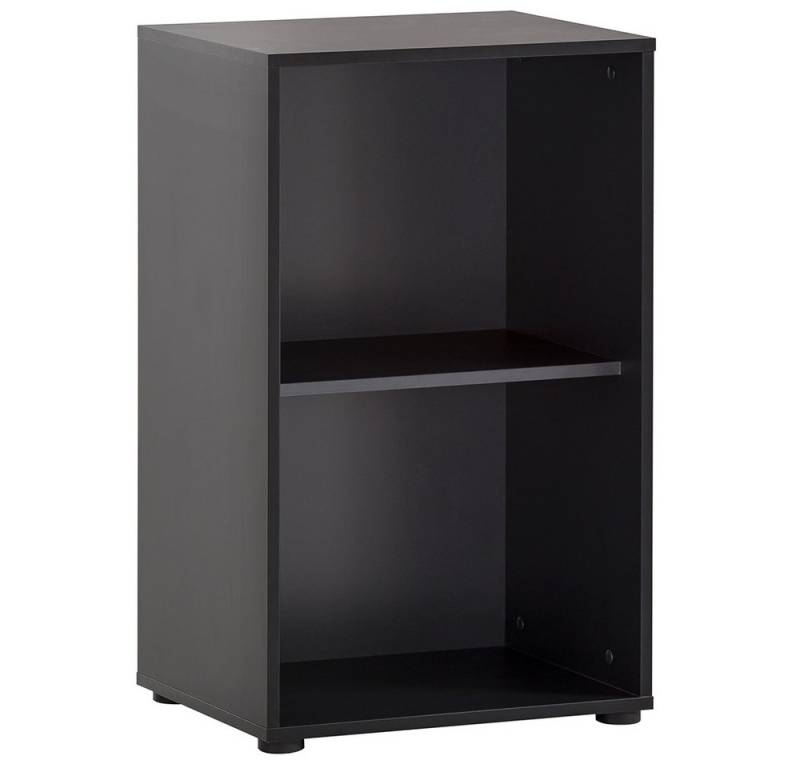 Lomadox Aktenregal HUNTSVILLE-80, Regal Büroregal Büroschrank Regalsystem modern in schwarz von Lomadox