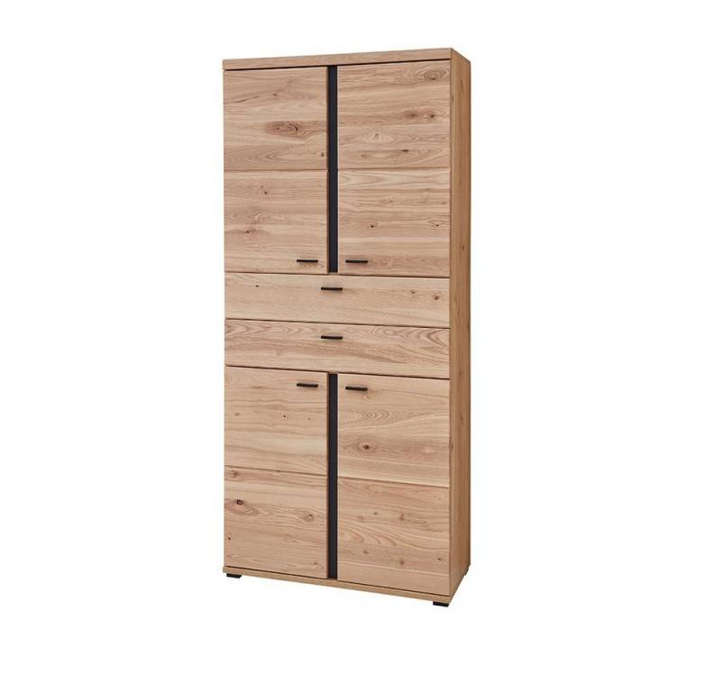 Lomadox Aktenschrank SARINA-36 in Altesche gebürstet, teilmassiv, ca. 90/203/38 cm von Lomadox