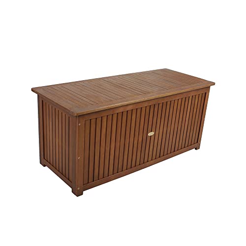 Lomadox Auflagenbox Gartenbox Box aus Akazie von Lomadox