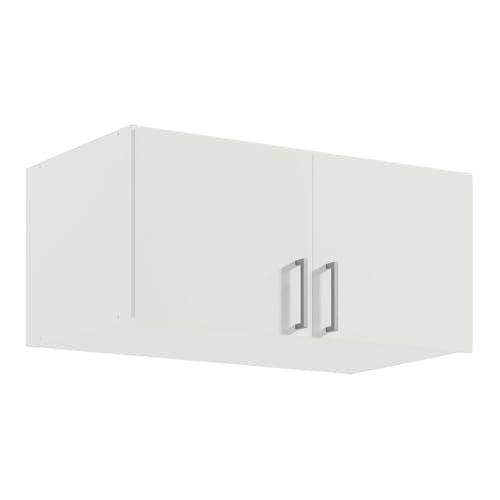 Lomadox Aufsatzschrank für Kleiderschrank 2-türig, 92cm breit, weiß Lomadox Aufsatzschrank für Kleiderschrank 2-türig, 92cm breit, weiß von Lomadox
