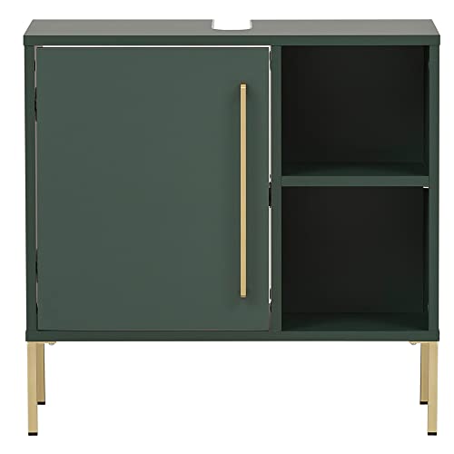 Lomadox Bad Waschbeckenunterschrank in waldgrün, B/H/T: ca. 65,3/63,3/33,1 cm Lomadox Bad Waschbeckenunterschrank in waldgrün, B/H/T: ca. 65,3/63,3/33,1 cm von Lomadox