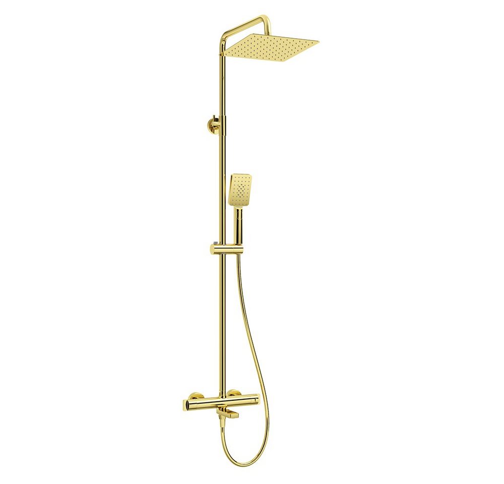 Lomadox Duscharmatur DEANTE-30 Duschsystem modern mit Kopfbrause und Handbrause in goldfarben Lomadox Duscharmatur DEANTE-30 Duschsystem modern mit Kopfbrause und Handbrause in goldfarben von Lomadox