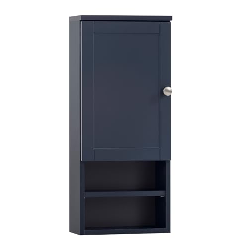 Lomadox Badezimmer Hängeschrank Wandschrank blau von Lomadox