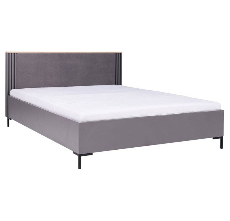 Lomadox Bettgestell ANTIGUA-133, Anthrazit mit Eiche, 160 x 200 cm Liegefläche, Bettkasten Lomadox Bettgestell ANTIGUA-133, Anthrazit mit Eiche, 160 x 200 cm Liegefläche, Bettkasten von Lomadox