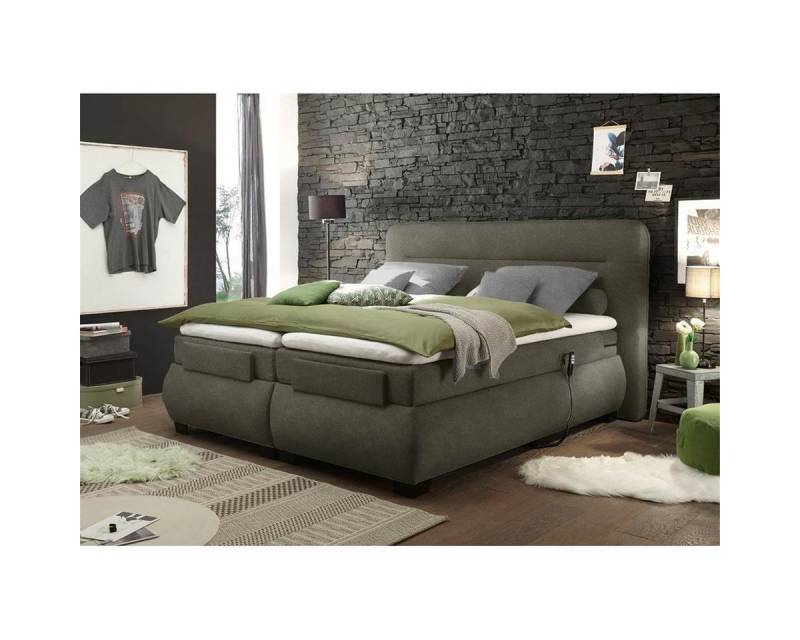 Lomadox Boxspringbett EDIRNE-09, 180x200 cm elektrisch verstellbar, Härtegrad H2, in Uran 09 stone Lomadox Boxspringbett EDIRNE-09, 180x200 cm elektrisch verstellbar, Härtegrad H2, in Uran 09 stone von Lomadox