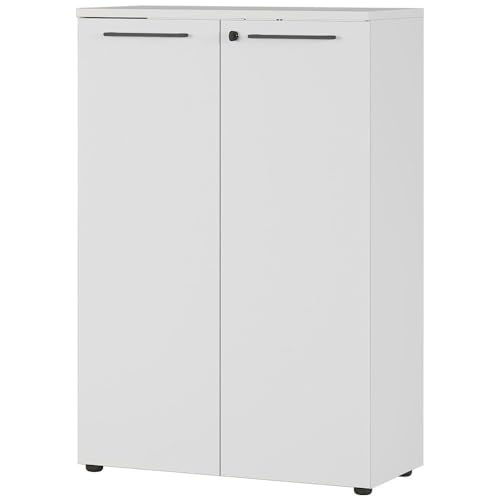 Lomadox Büroschrank Aktenschrank abschließbar Lichtgrau 80x120x40 cm Lomadox Büroschrank Aktenschrank abschließbar Lichtgrau 80x120x40 cm von Lomadox