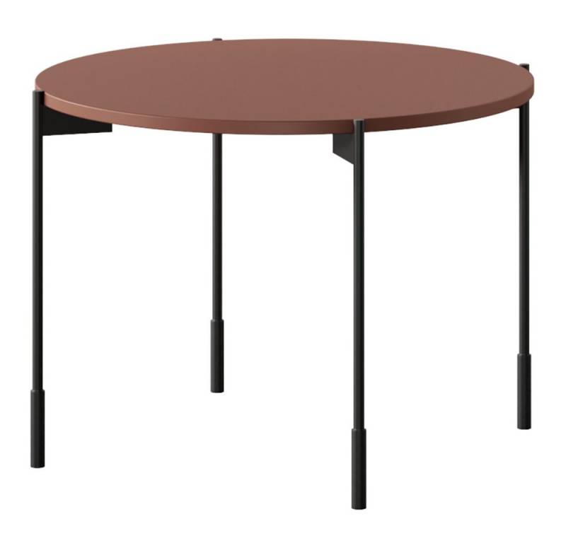 Lomadox Couchtisch SPLIT-141, burgunder rot matt 64 cm rund Tischbeine Metall modern Lomadox Couchtisch SPLIT-141, burgunder rot matt 64 cm rund Tischbeine Metall modern von Lomadox