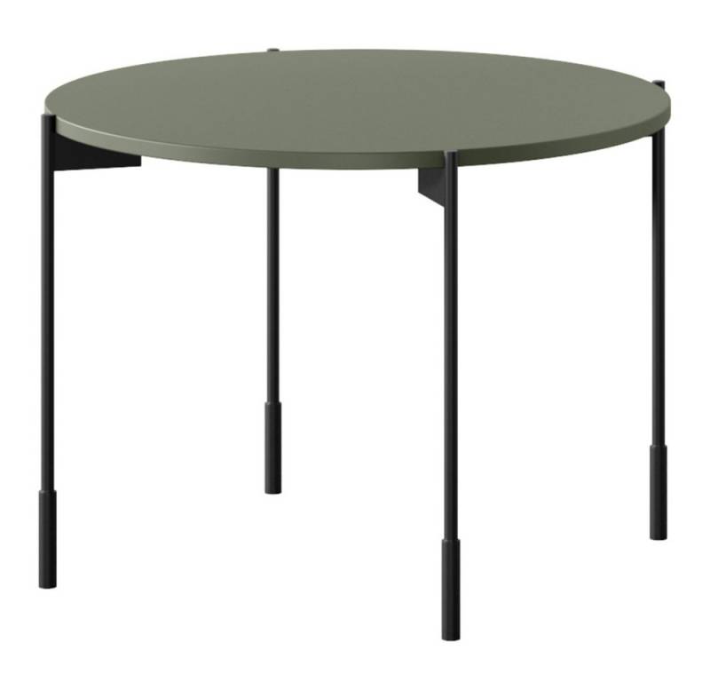 Lomadox Couchtisch SPLIT-141, oliv grün matt 64 cm rund Tischbeine Metall schwarz Lomadox Couchtisch SPLIT-141, oliv grün matt 64 cm rund Tischbeine Metall schwarz von Lomadox